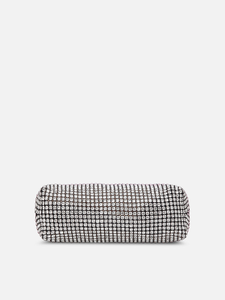 Gem Frame Small Sling Bag Pink Ombre