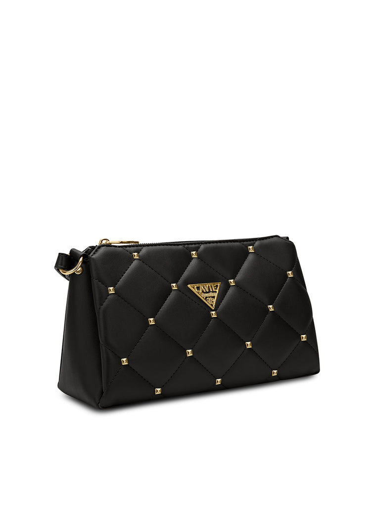 Stud Mesa 3 Compartments Sling Bag