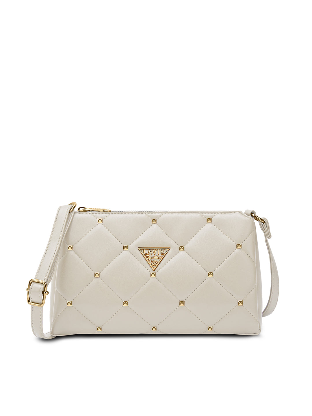 Stud Mesa 3 Compartment Sling Bag