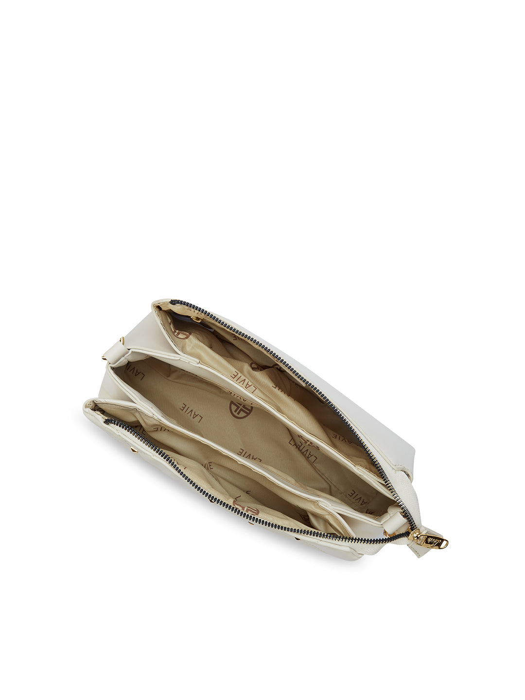 Stud Mesa 3 Compartments Sling Bag