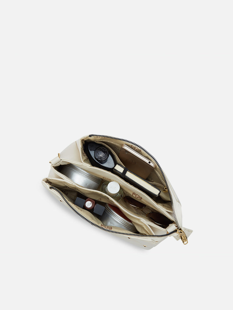 Stud Mesa 3 Compartments Sling Bag
