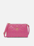 Stud Mesa 3 Compartments Sling Bag