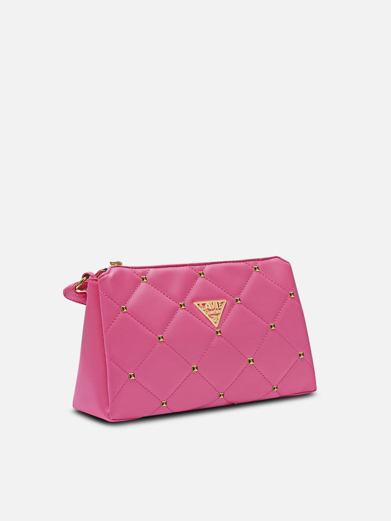 Stud Mesa 3 Compartments Sling Bag