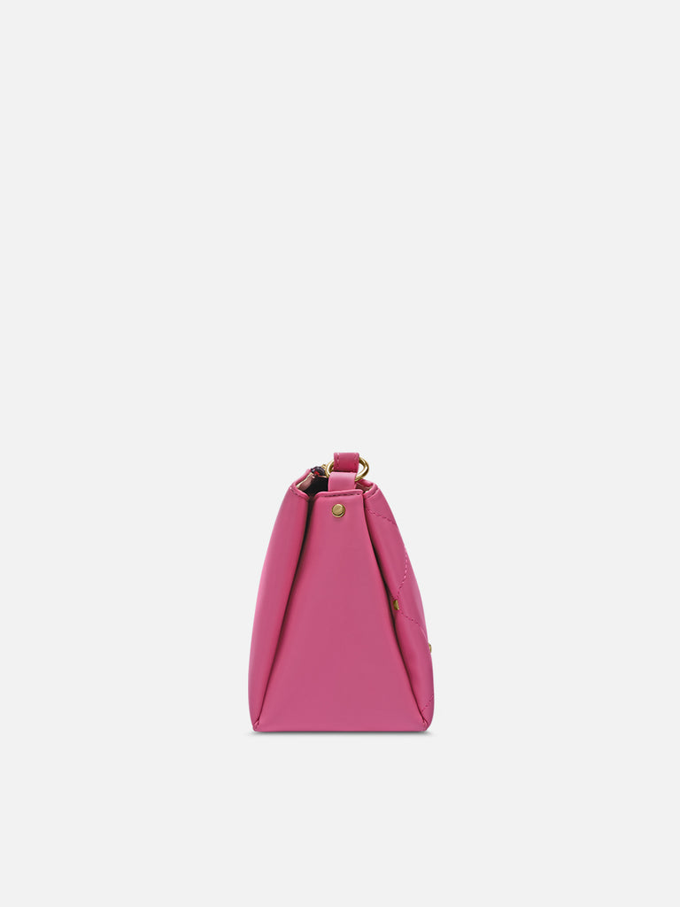 Stud Mesa 3 Compartments Sling Bag