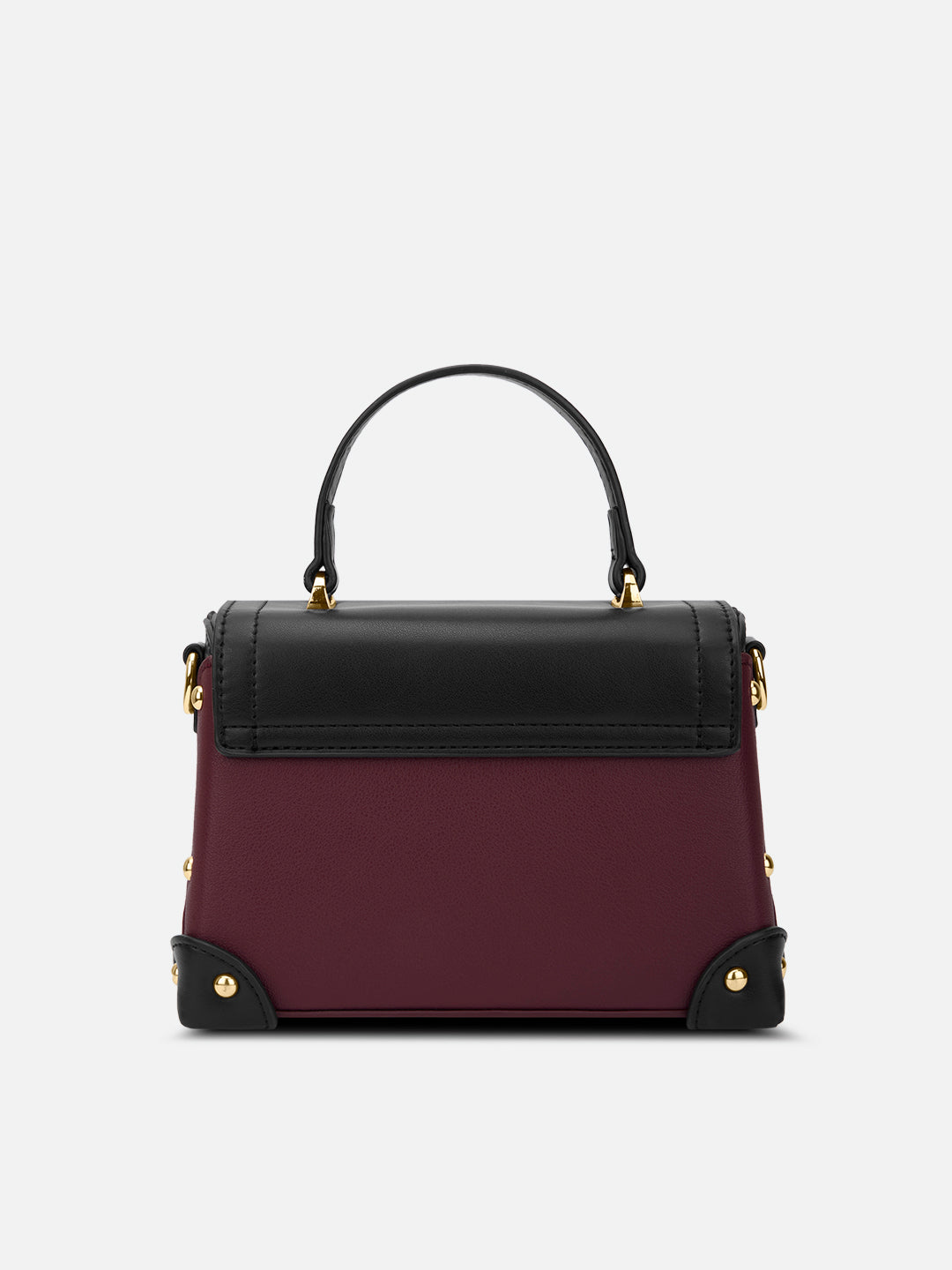 Beaufort Flap Extra Small Satchel Bag Maroon