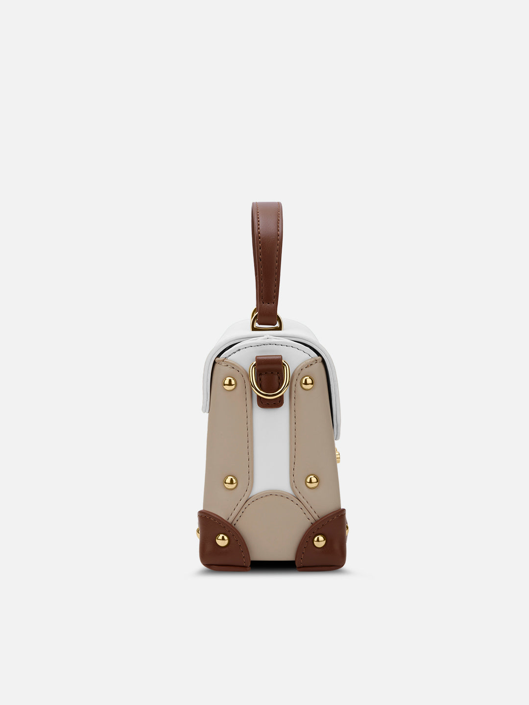 Beaufort Flap Extra Small Satchel Bag Beige