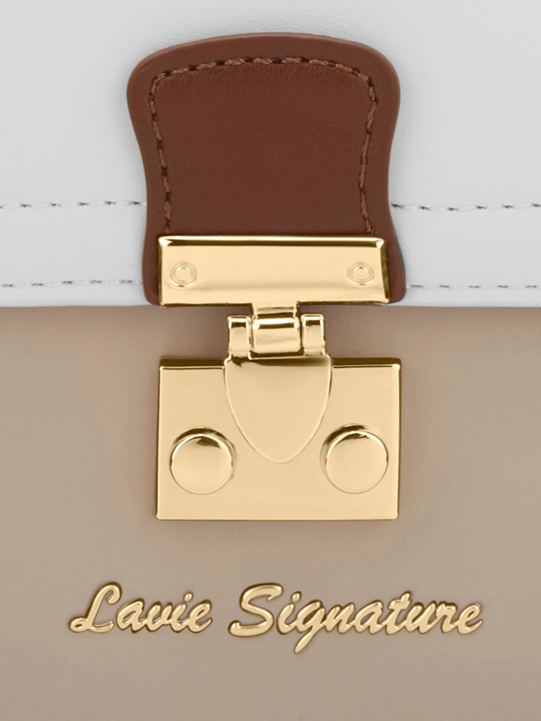 Beaufort Flap Extra Small Satchel Bag Beige