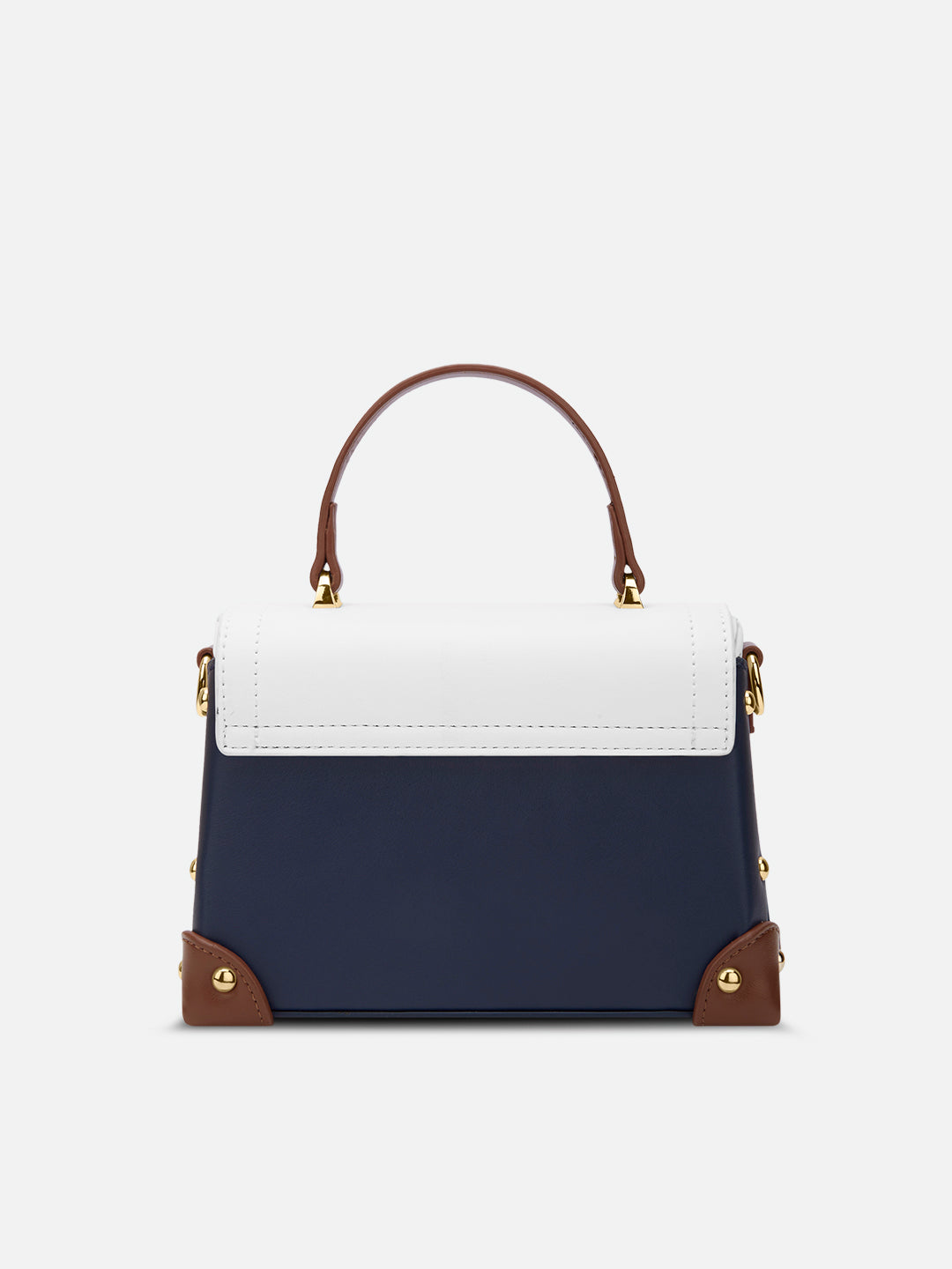 Beaufort Flap Extra Small Satchel Bag Navy