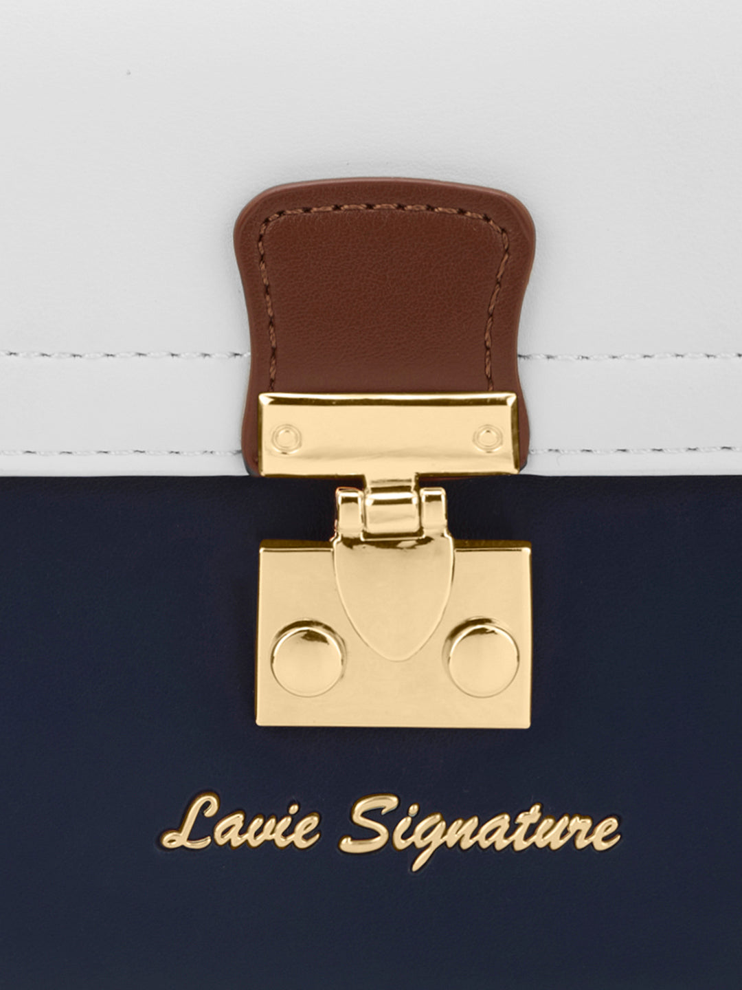 Beaufort Flap Extra Small Satchel Bag Navy