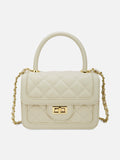 Briza Flap Extra Small Beige Satchel Bag