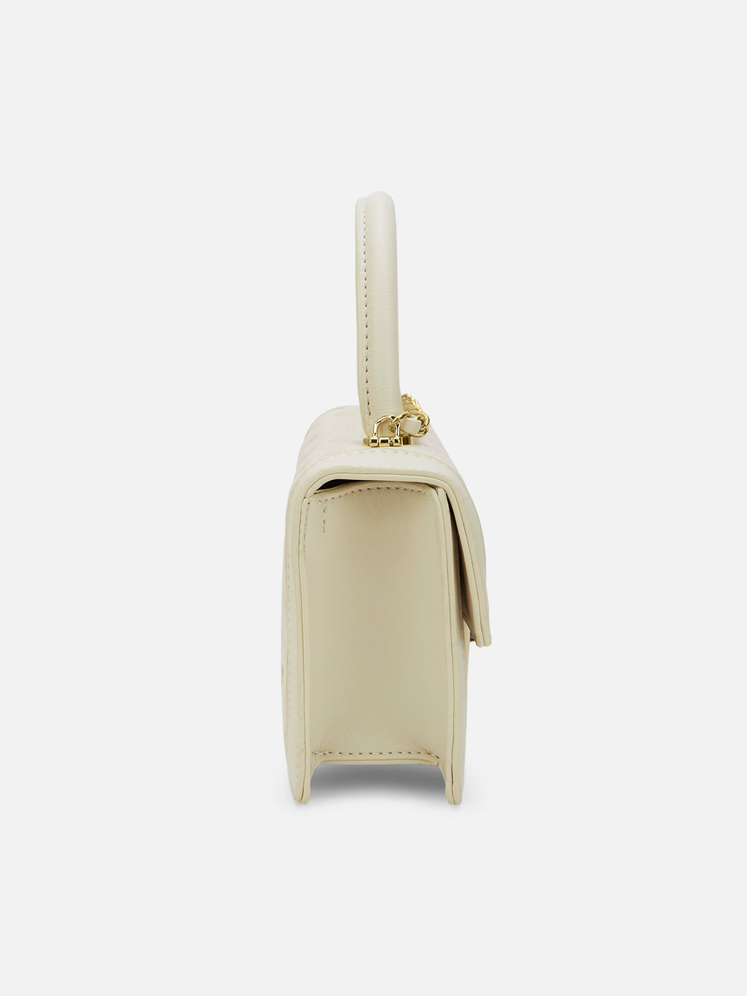 Briza Flap Extra Small Satchel Bag Beige
