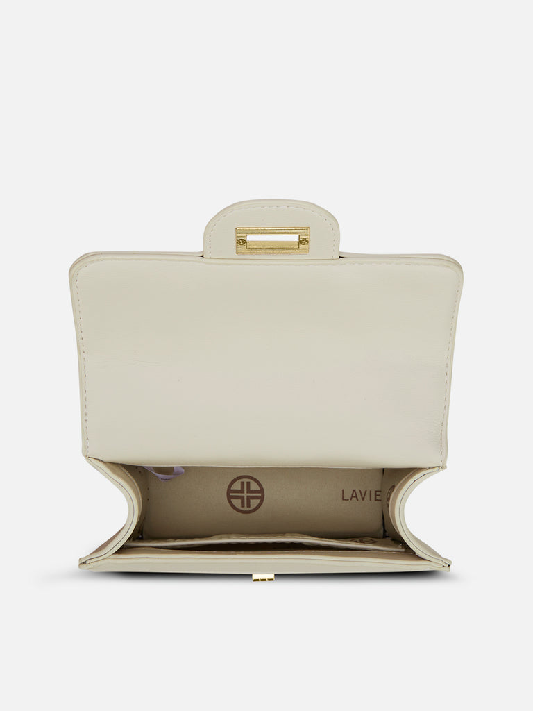 Briza Flap Extra Small Satchel Bag Beige