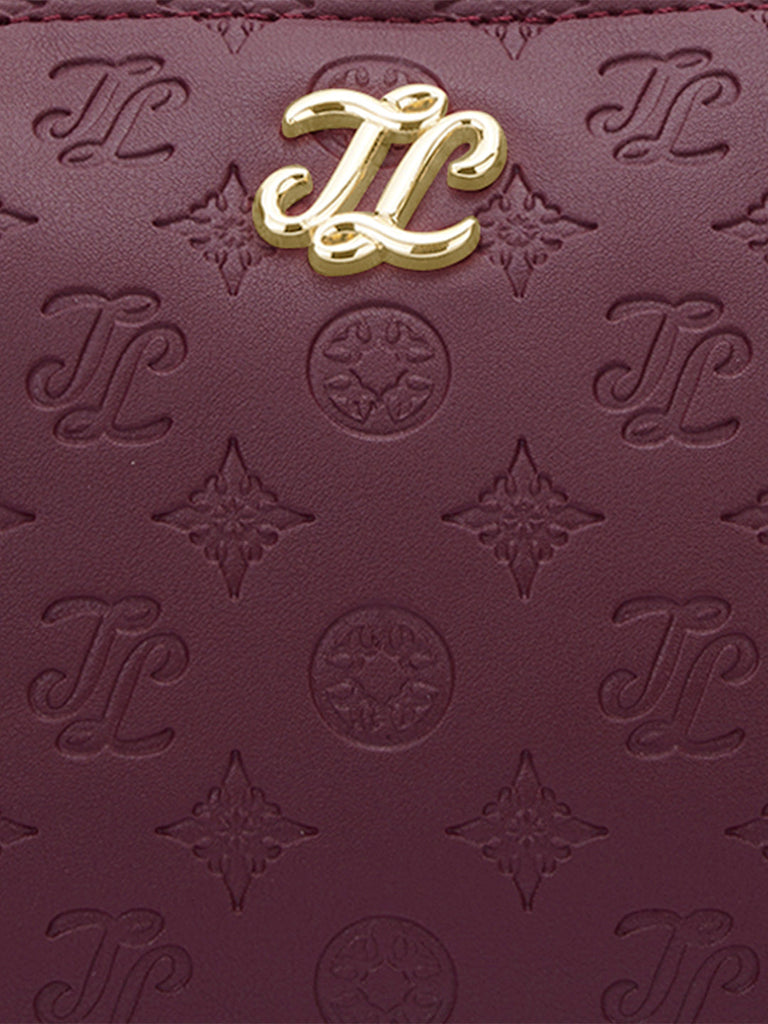 Colourblock Cuba 3 Compartment Medium Sling Bag Maroon