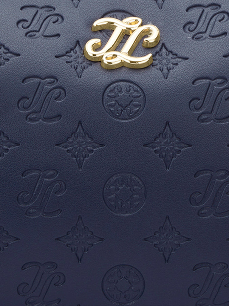 Colourblock Cuba 3 Compartment Medium Sling Bag Navy