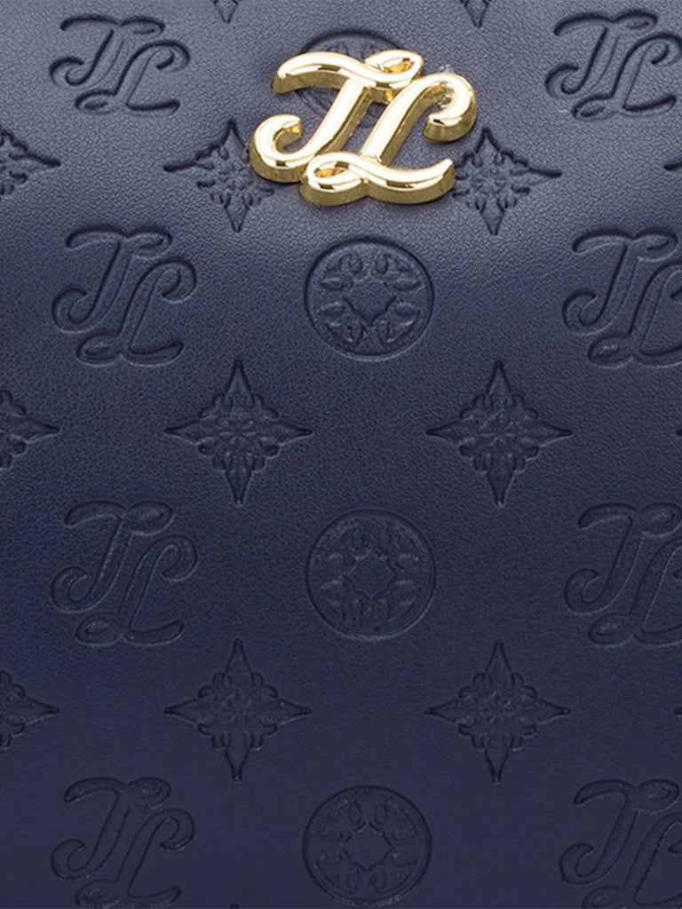 Colourblock Cuba 3 Compartment Medium Sling Bag Navy