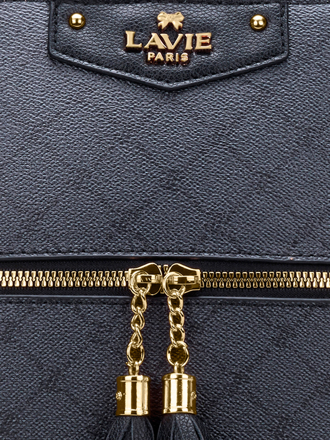 Mono Alfie Tassel Monogram Medium Sling Bag Charcoal