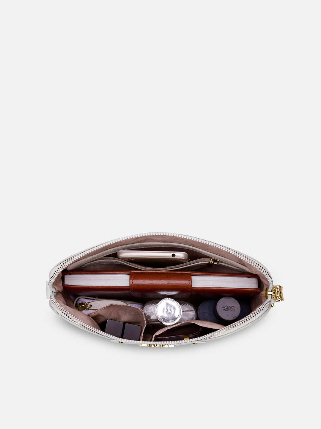 Mono Alfie Tassel Monogram Medium Sling Bag Ivory