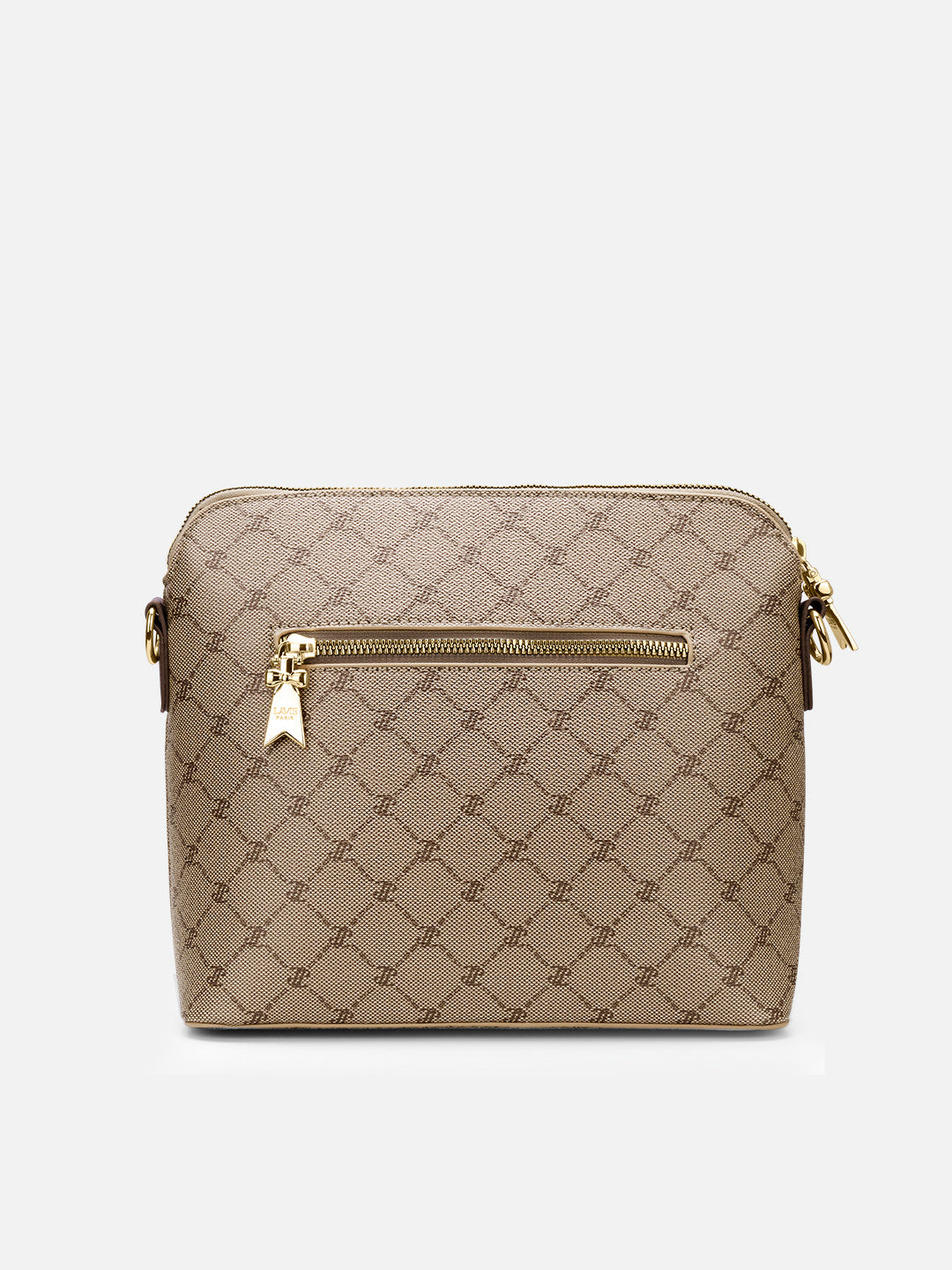 Mono Alfie Tassel Monogram Medium Sling Bag Latte