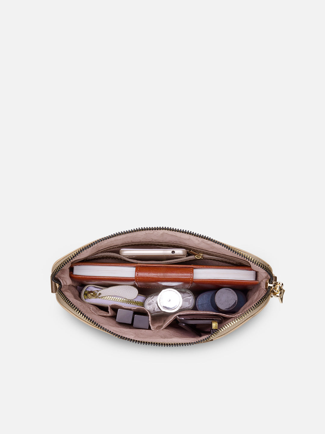 Mono Alfie Tassel Monogram Medium Sling Bag Latte
