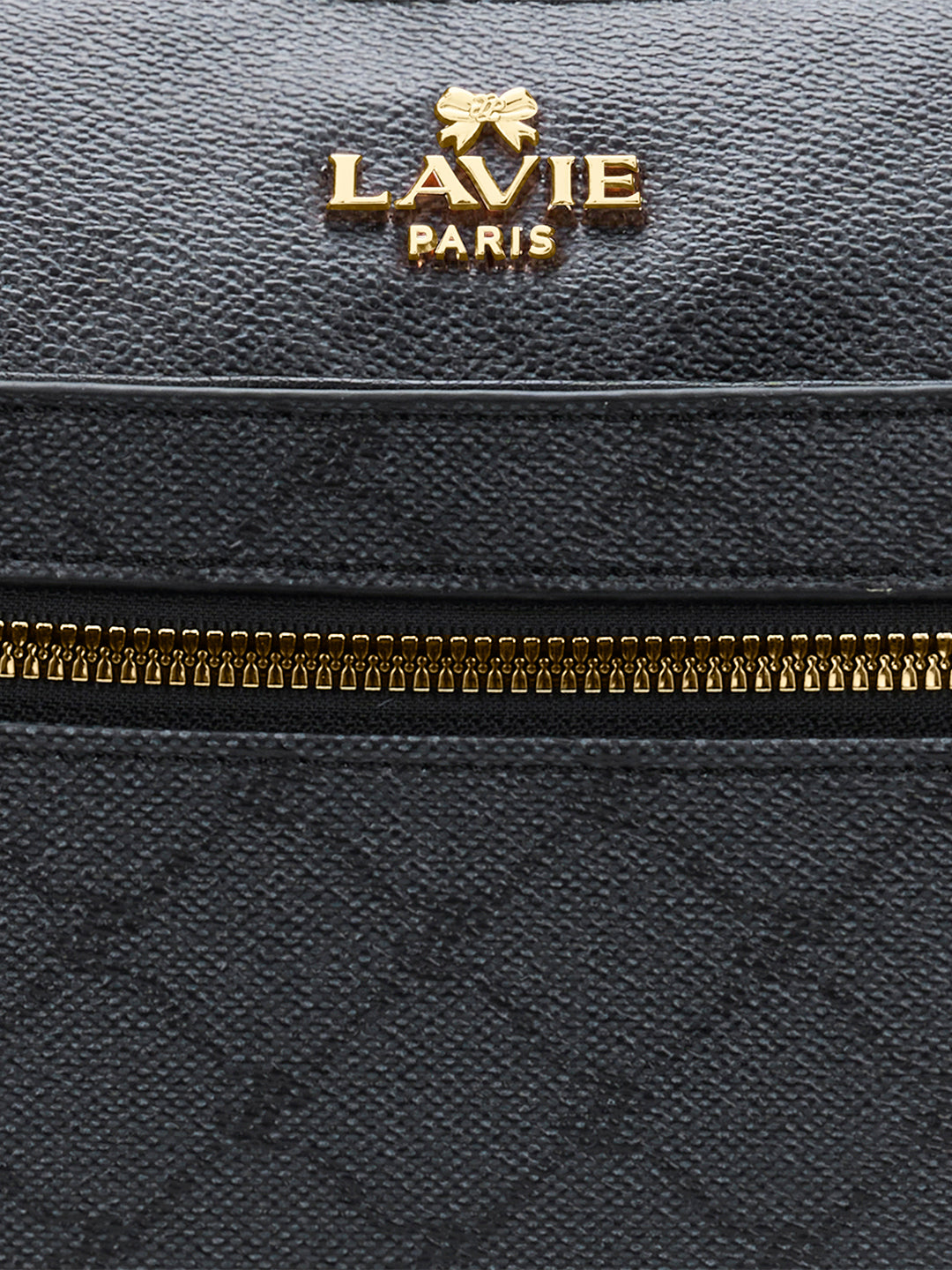 Mono Agnes Top Zip Monogram Small Sling Bag Charcoal