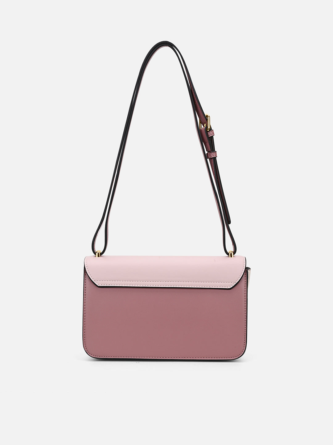 Camelia 3 Compartment Medium Flap Sling Bag Pink