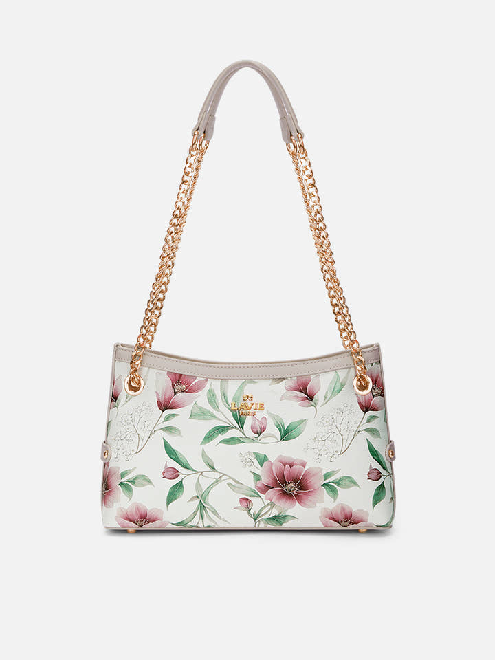 Fluer Medium Hobo Bag White