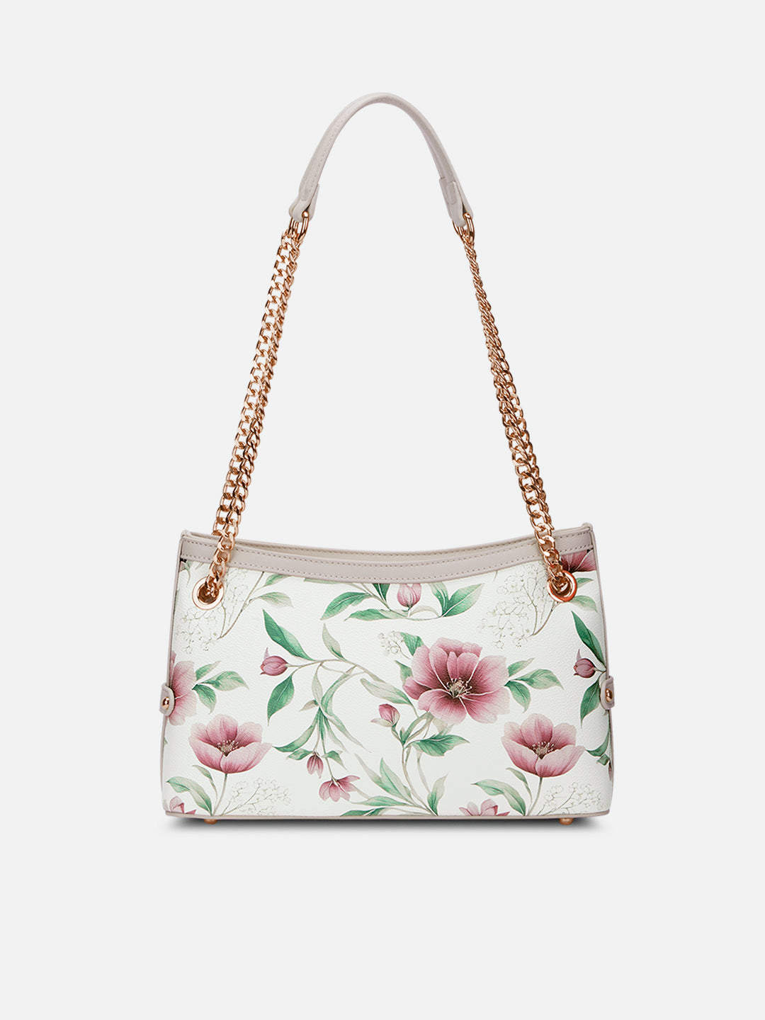 Fluer Medium Hobo Bag White
