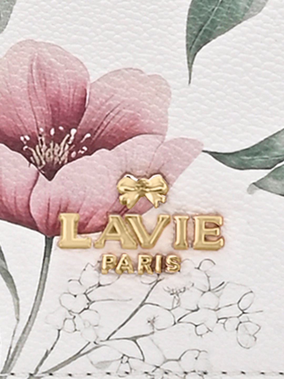 Fluer Medium Flap Sling Bag White