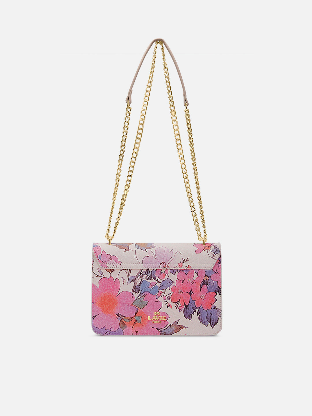 Fluer Medium Flap Sling Bag Pink