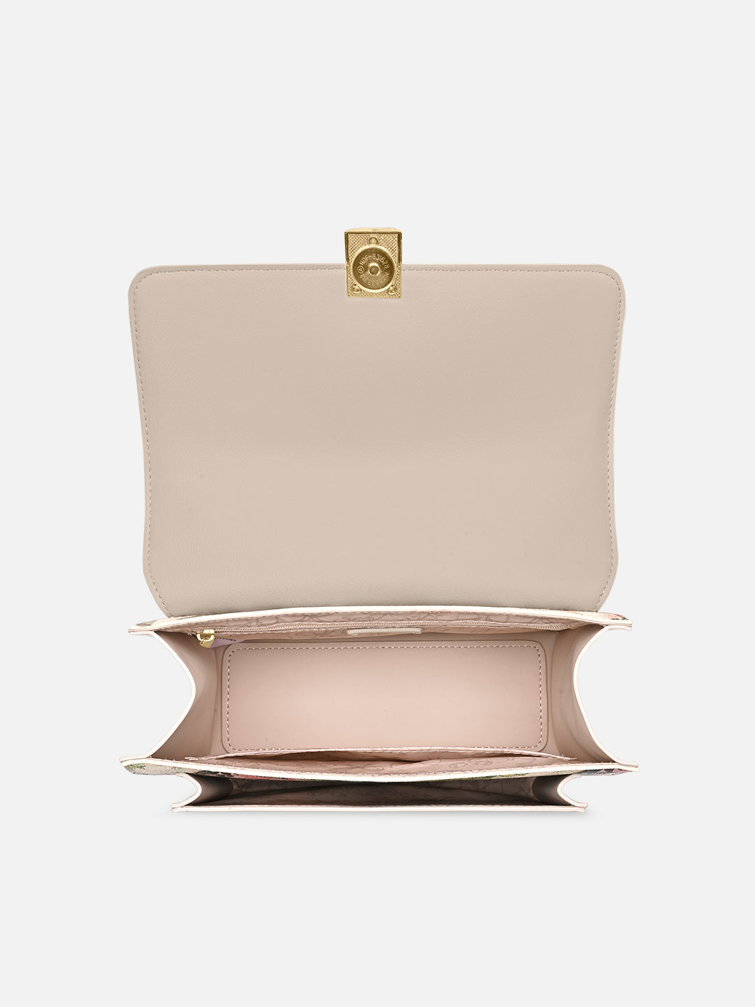 Fluer Medium Flap Sling Bag Green