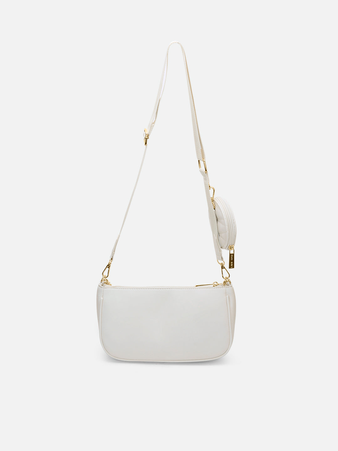 Lucie Quilted 3Piece Slingbag Off White