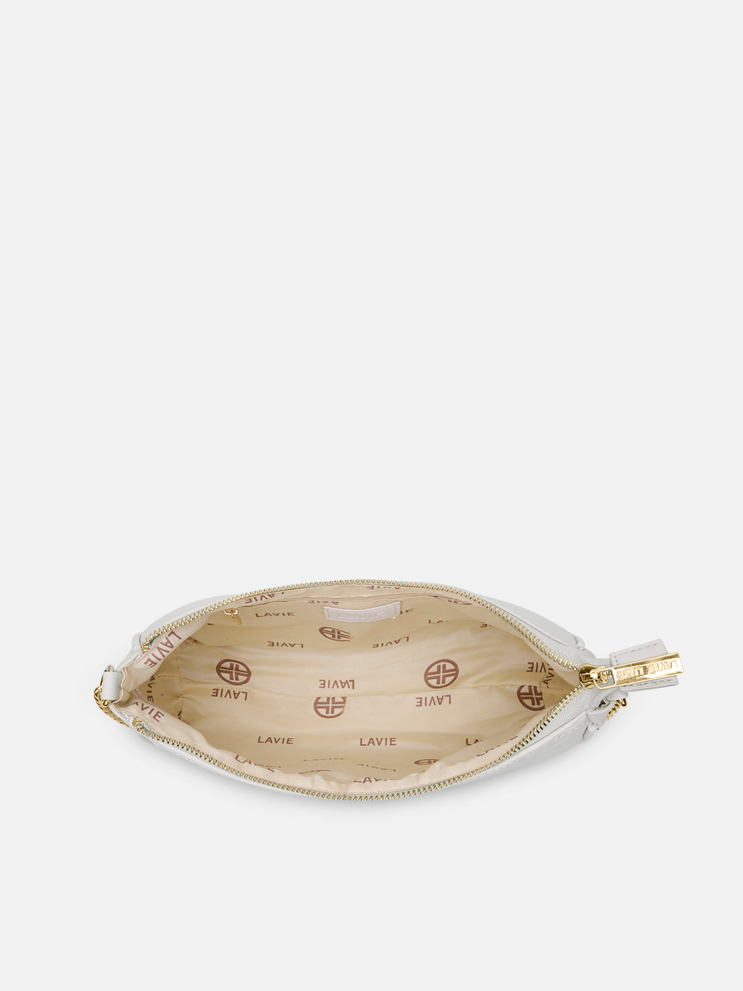 Lucie Quilted 3Piece Slingbag Off White