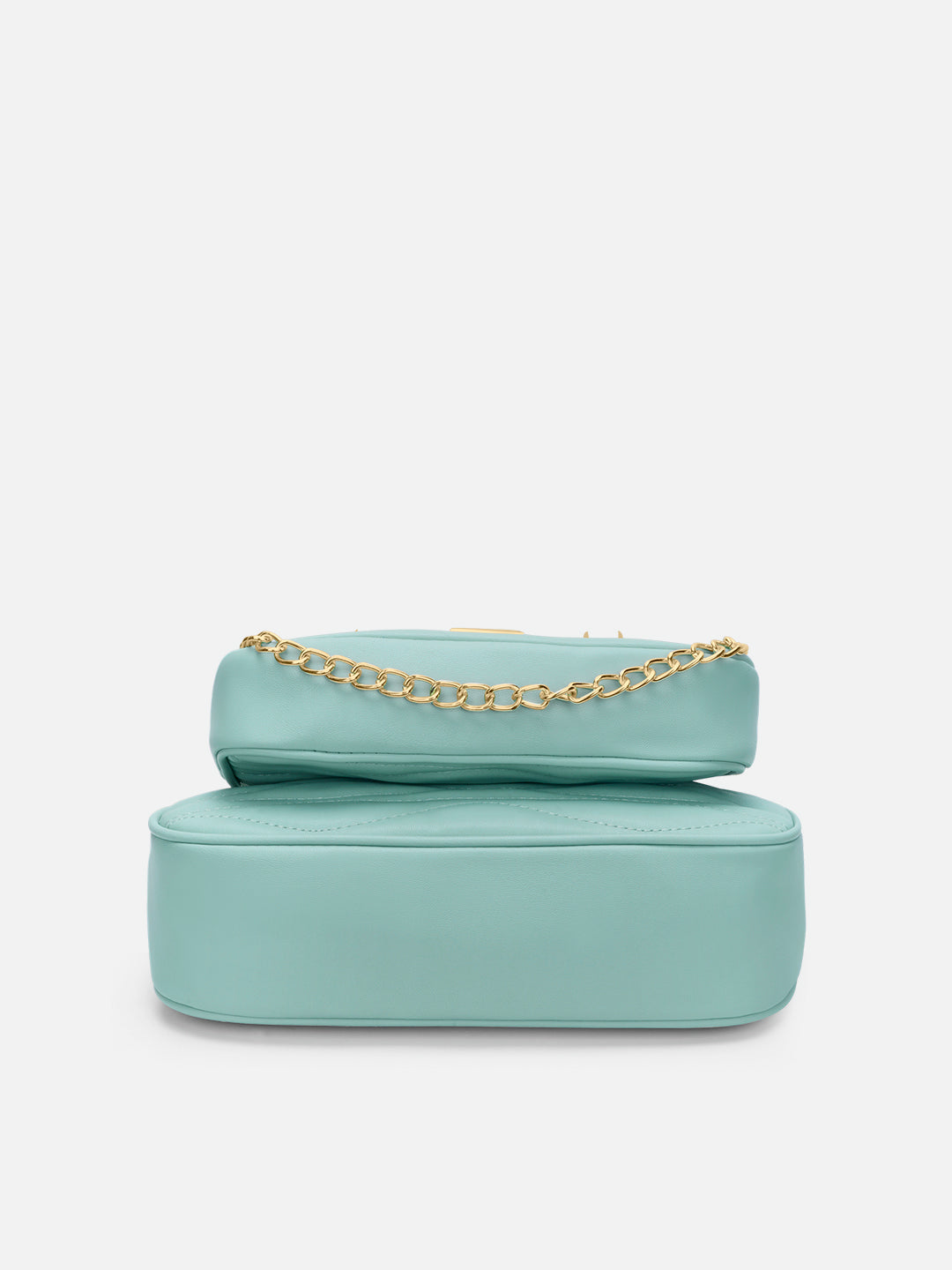 Lucie Quilted 3Piece Slingbag Jelly Mint