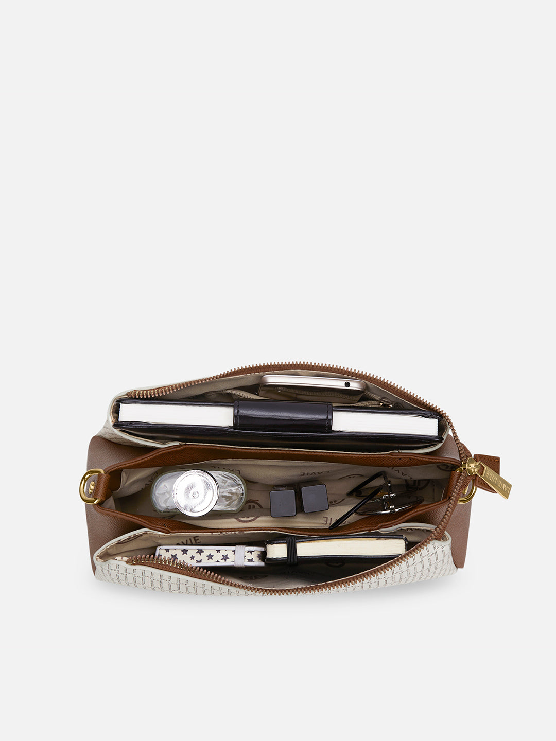 Monogram Tory26 3Compartment White