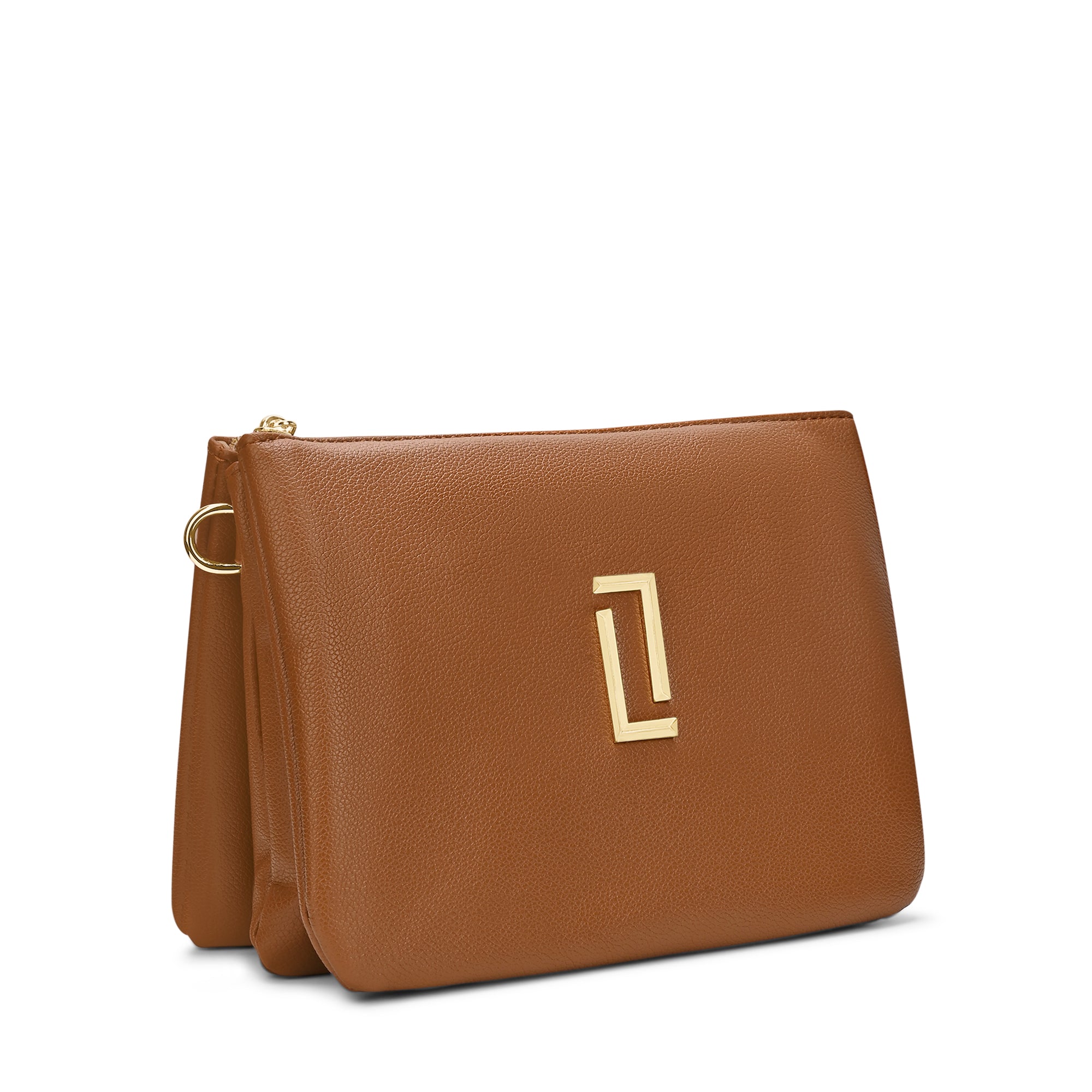 Milan26 5Compartment Sling Bag Tan