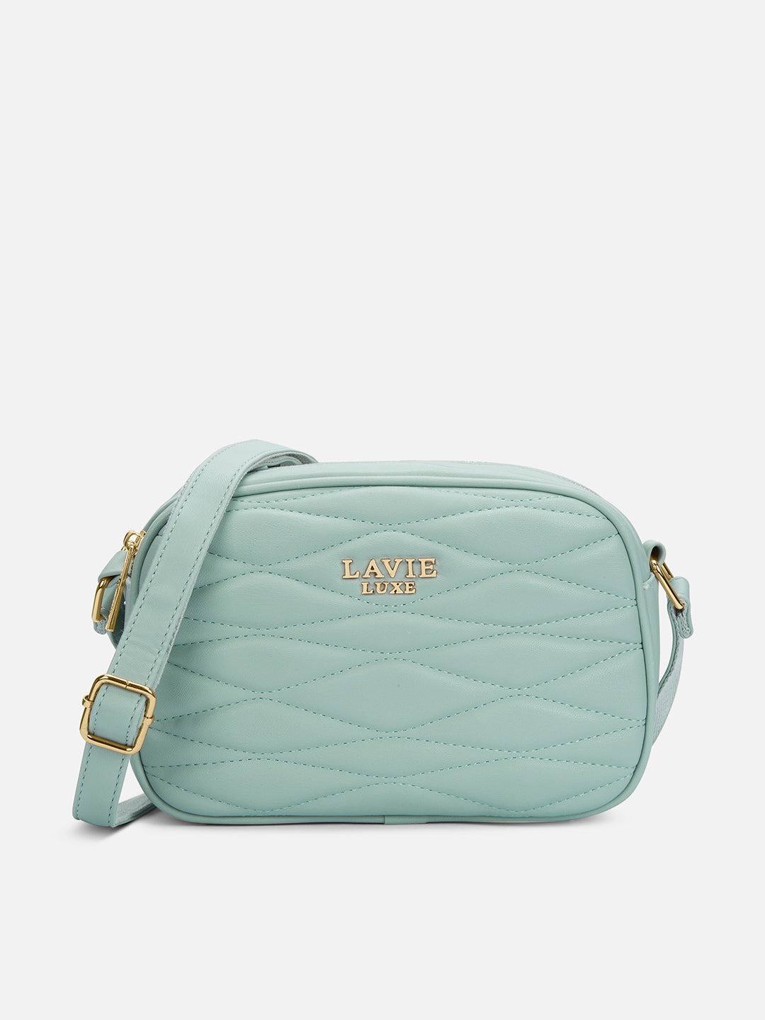 Lucie Quilted Box Slingbag Mint