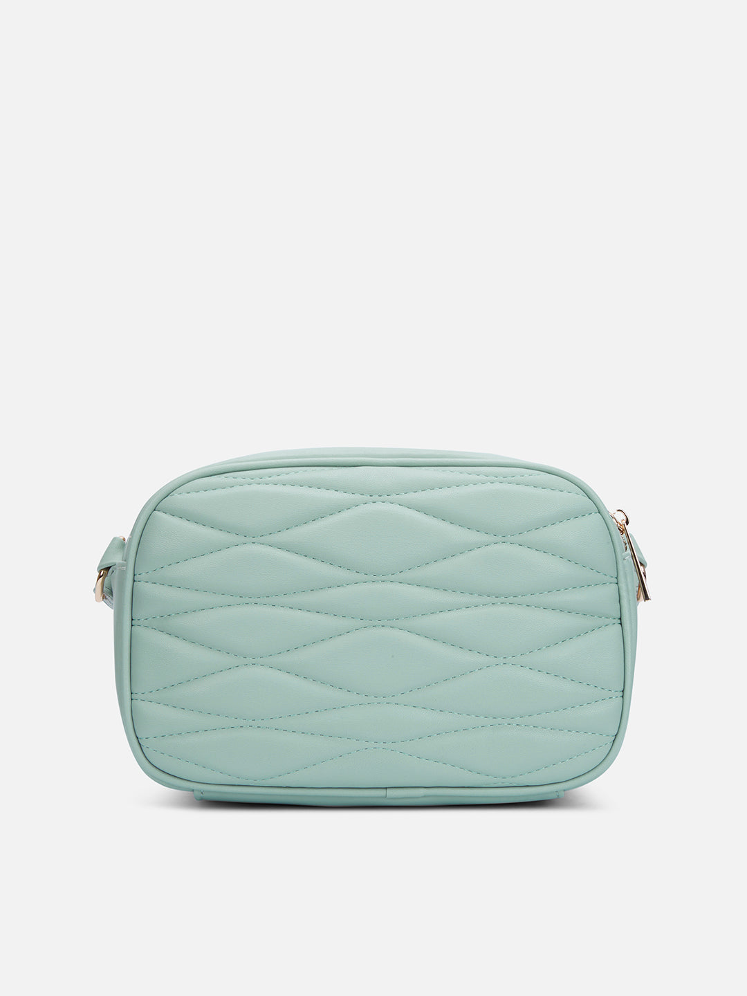 Lucie Quilted Box Slingbag Mint