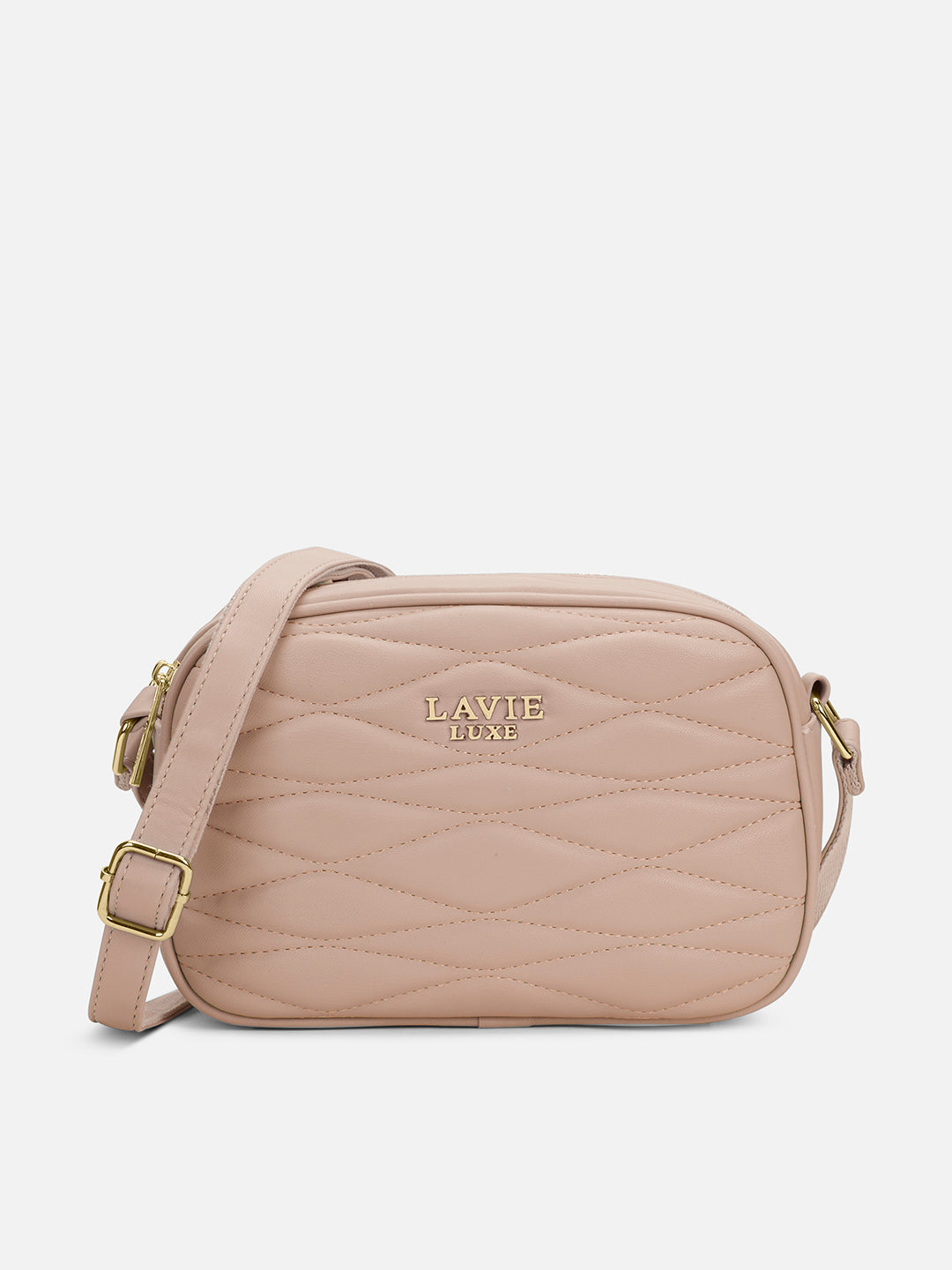 Lucie Quilted Box Slingbag Mocha