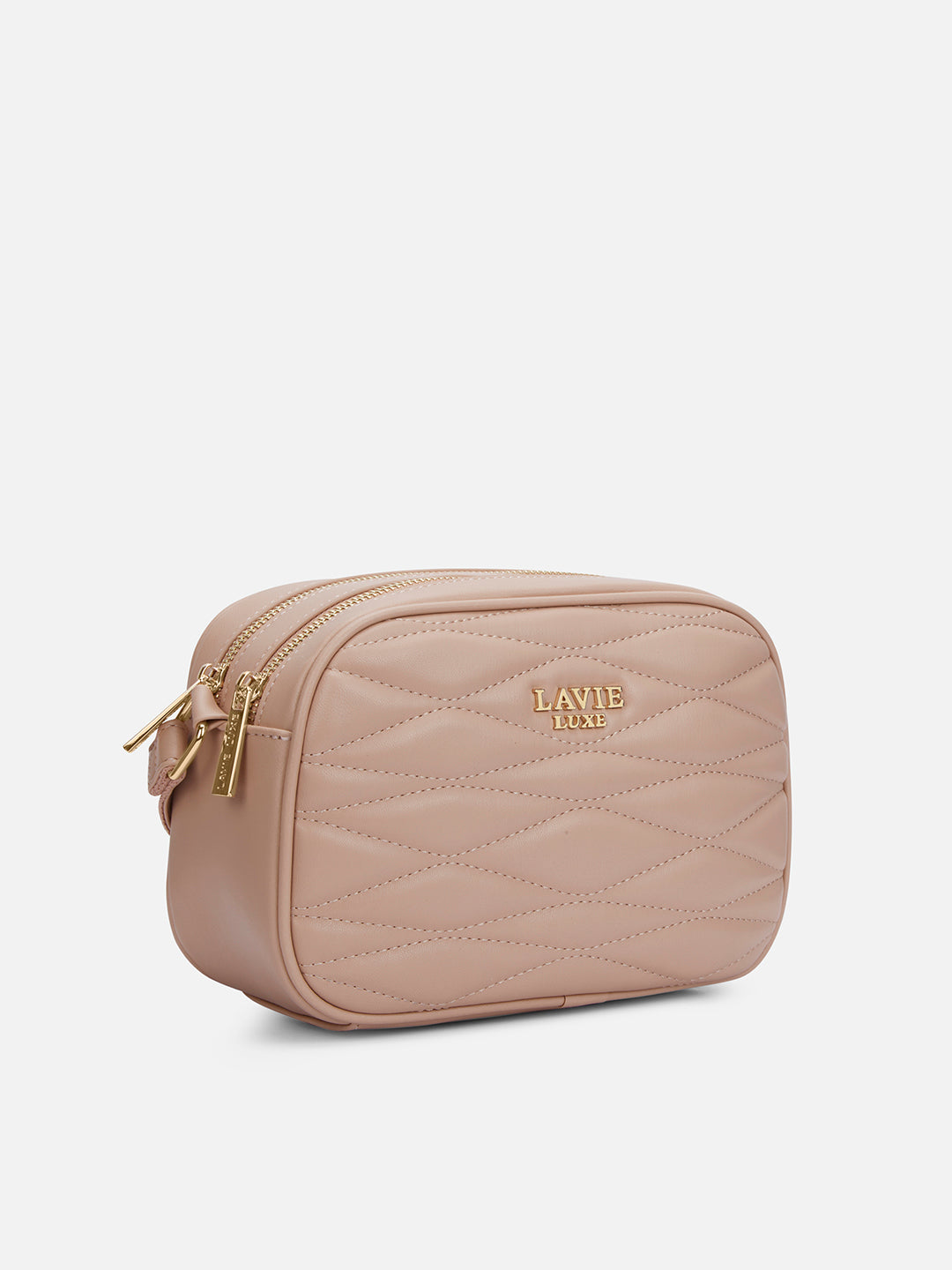Lucie Quilted Box Slingbag Mocha