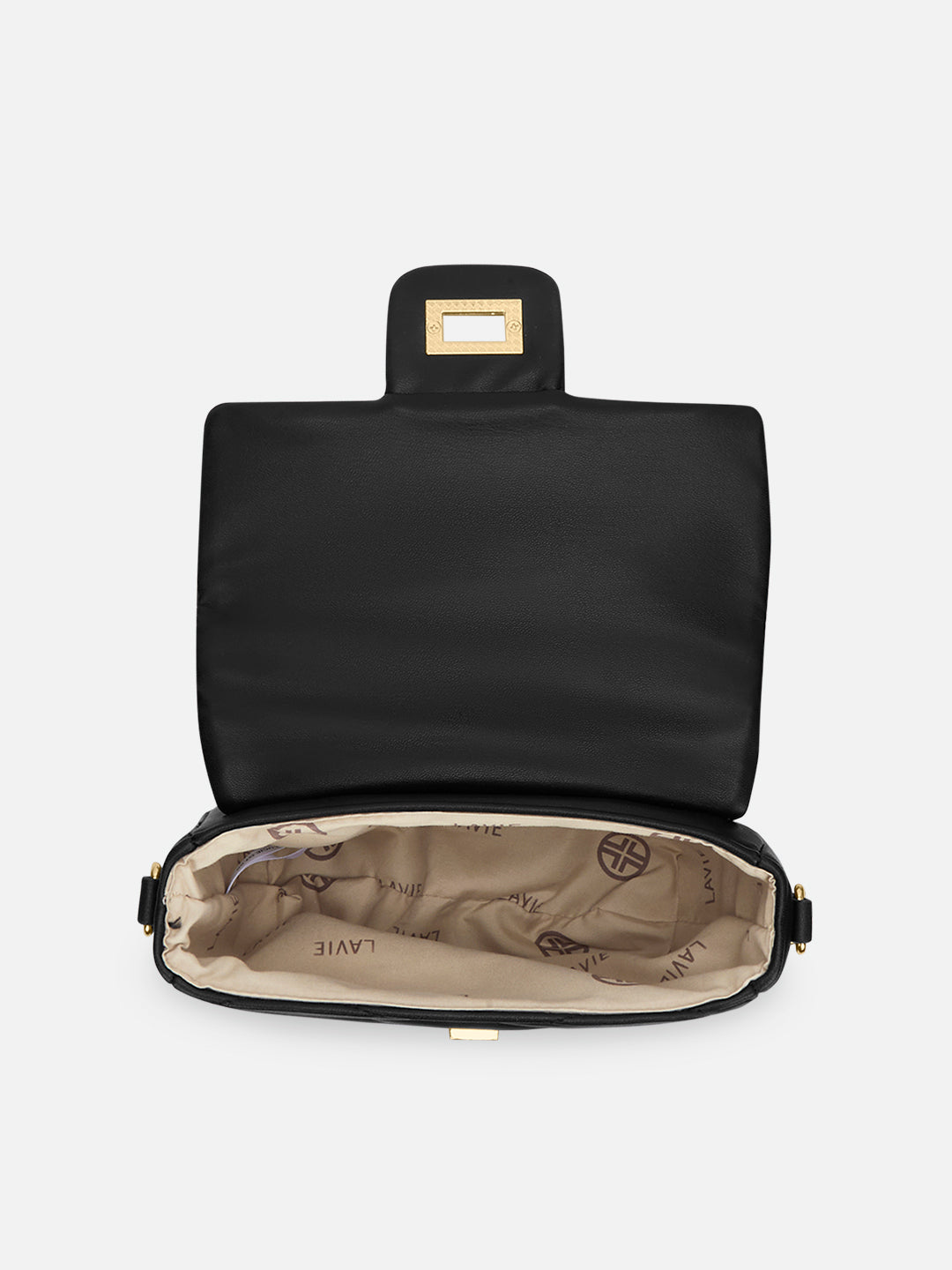 Lucie Quilted Slingbag Black