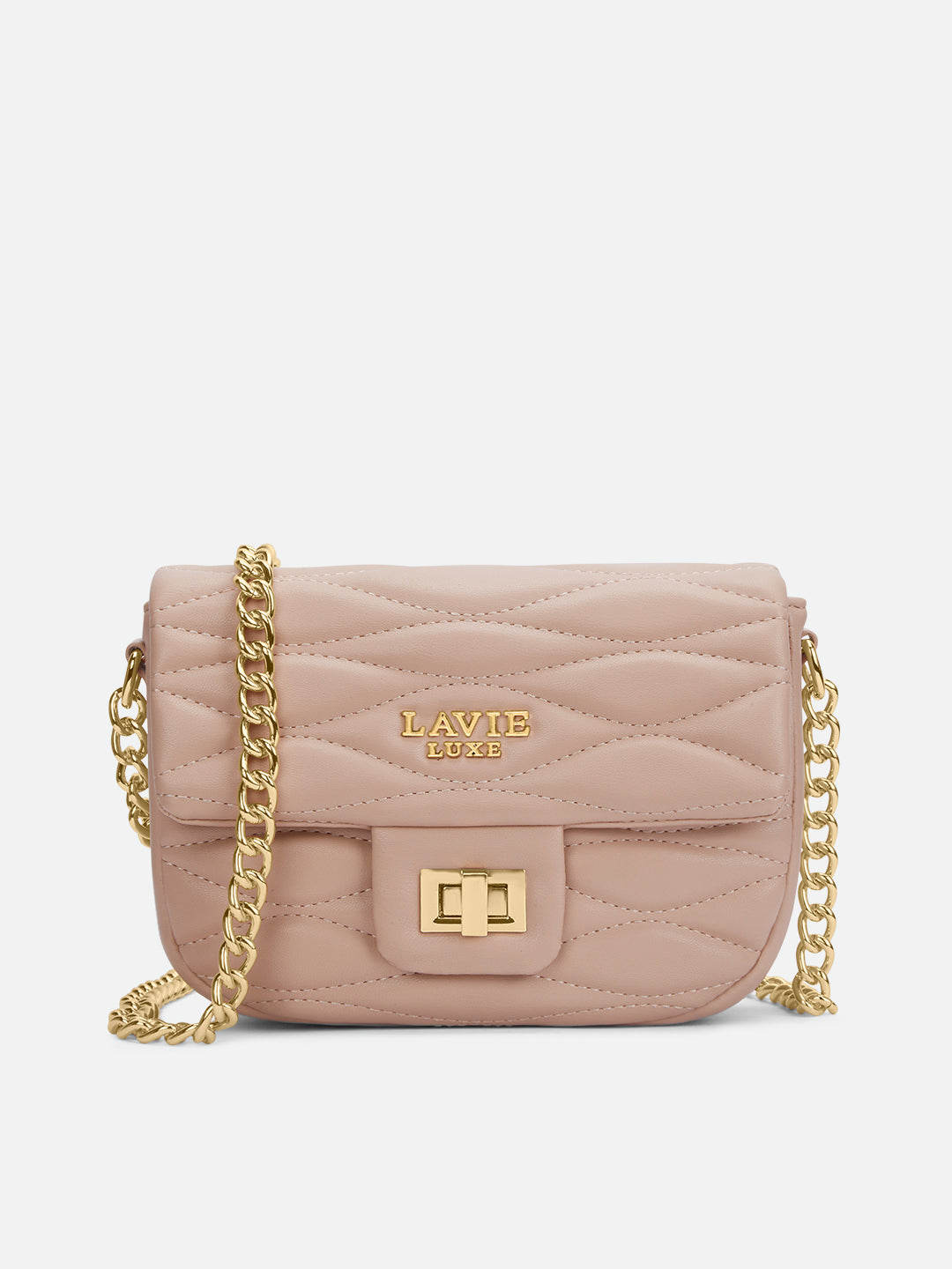 Lucie Quilted Slingbag Mocha
