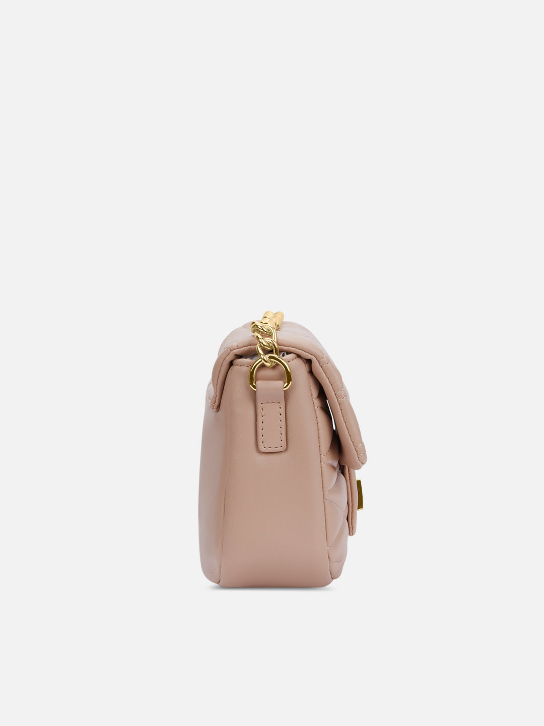 Lucie Quilted Slingbag Mocha