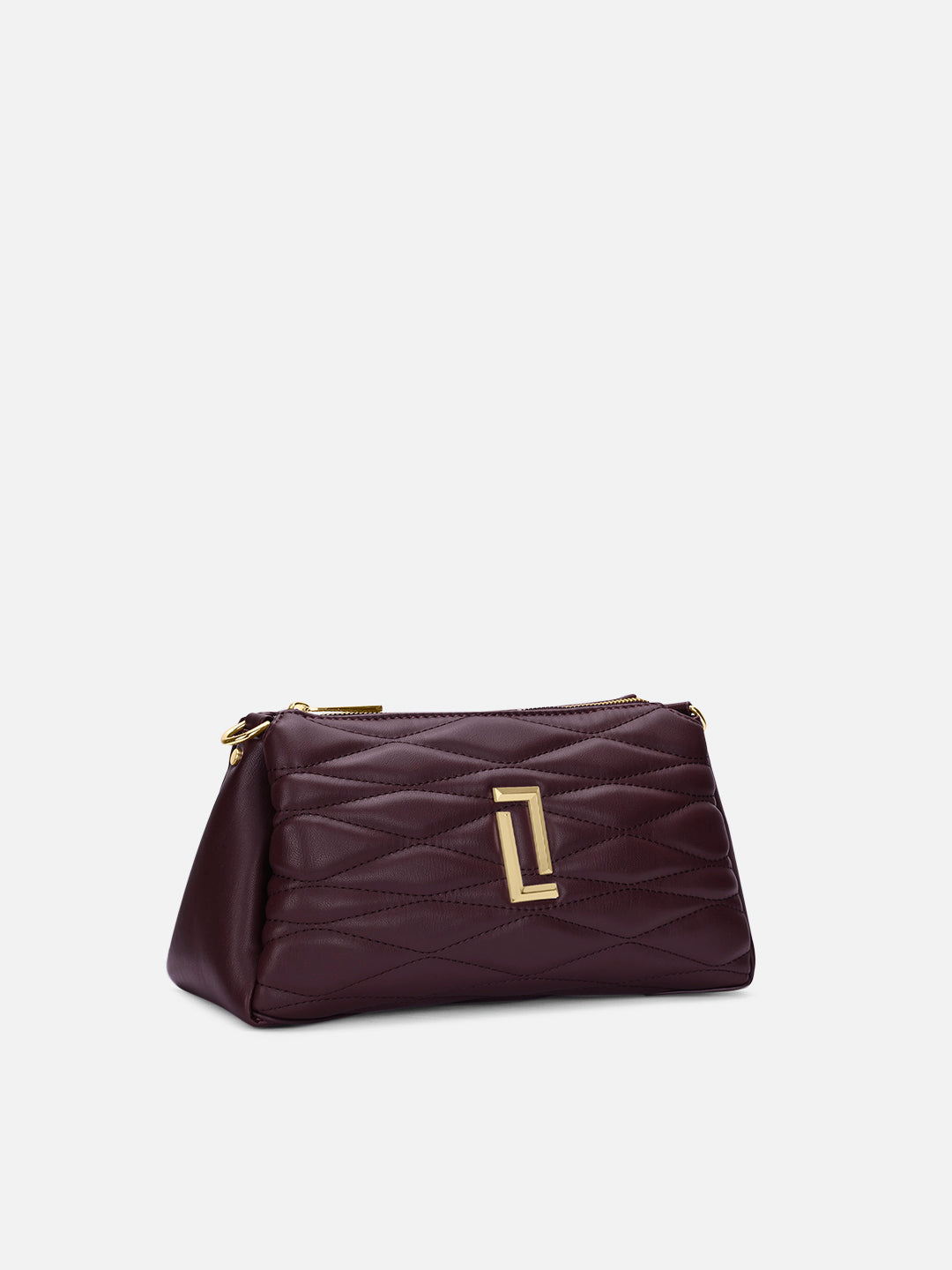 Lucie Quilted 3Compartment Slingbag