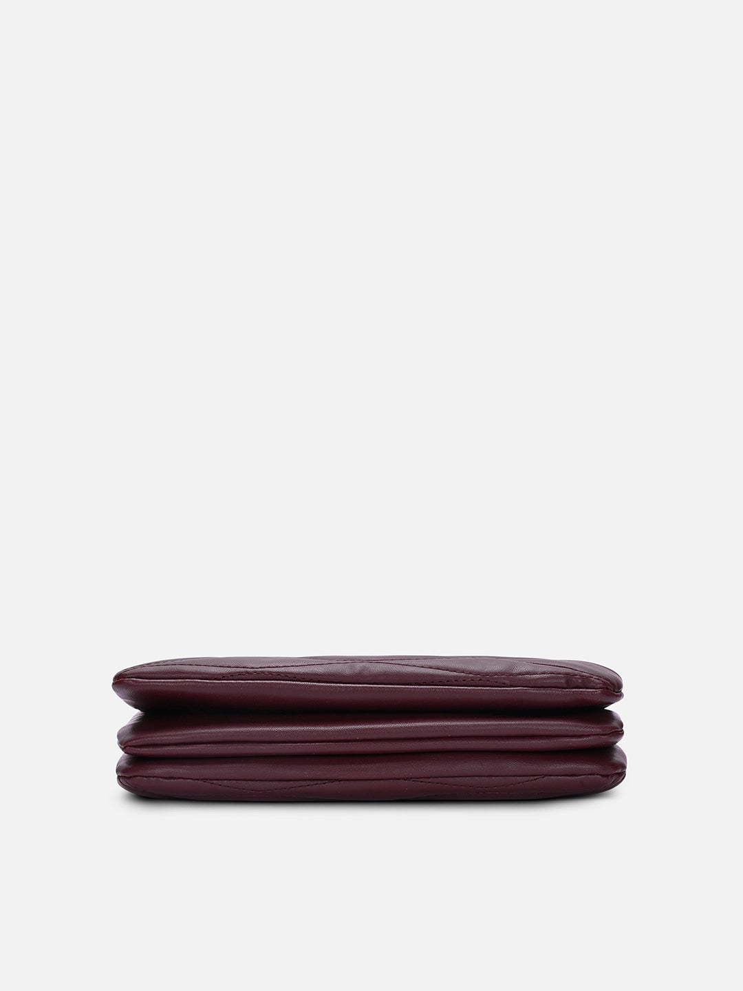 Lucie Quilted 5Compartment Slingbag Wine