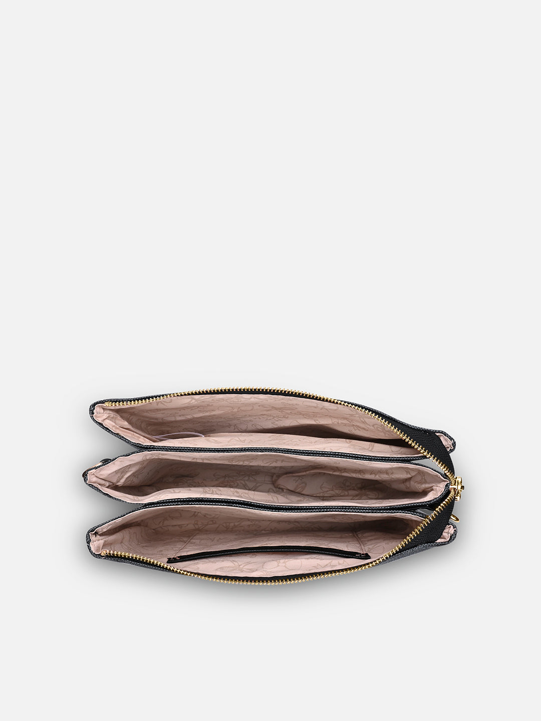 Mono Melvin 5 Compartment Large Sling Bag Charcoal