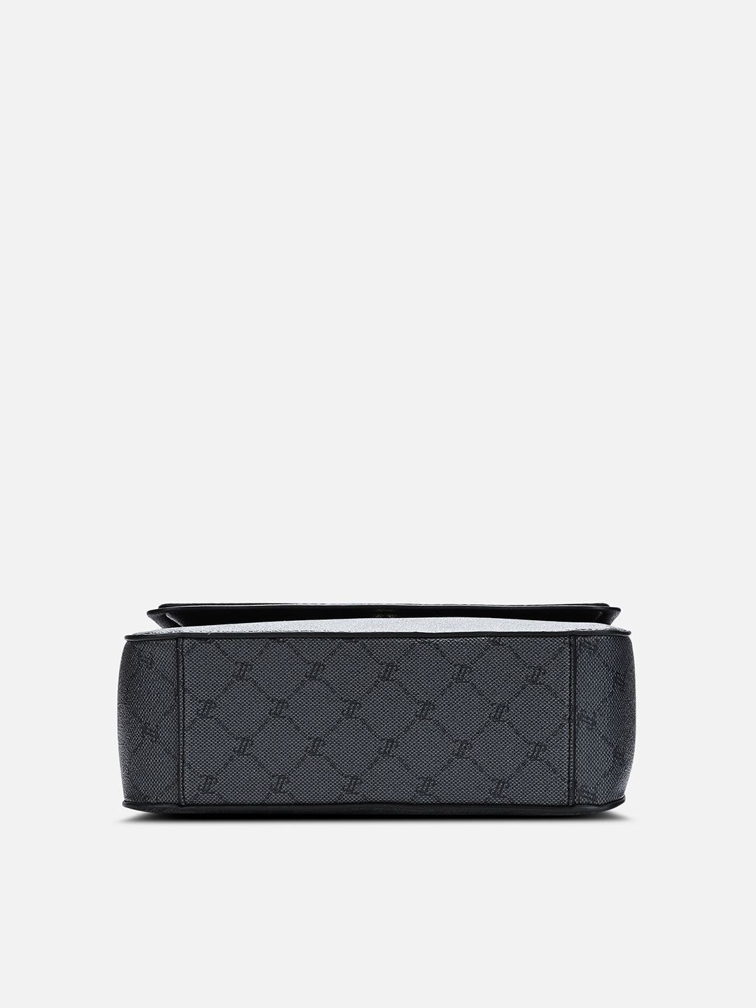 Mono Sean Flap 2 Compartment Medium Sling Bag Charcoal