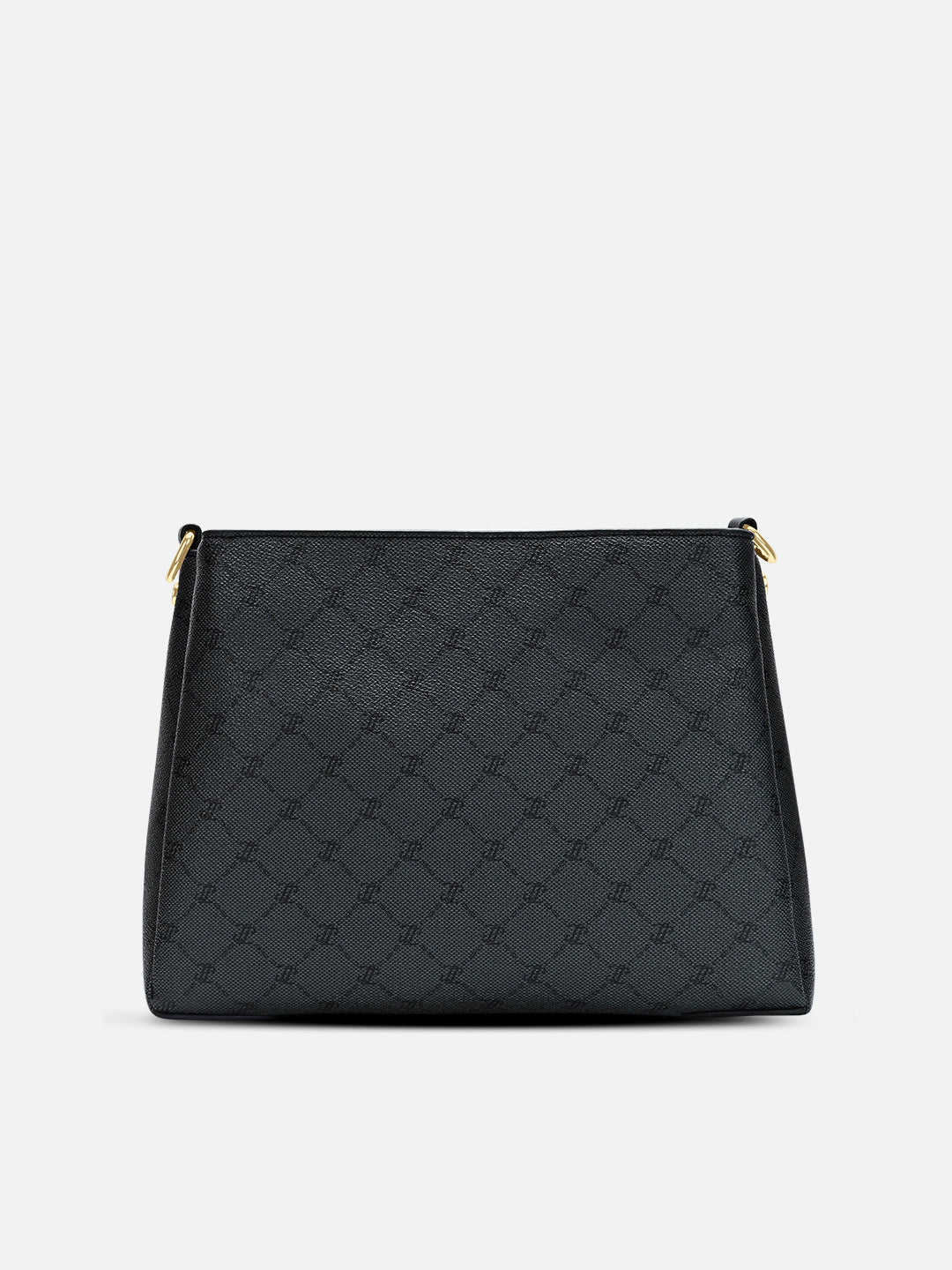 Mono Lior 3 Compartment Large Sling Bag Charcoal