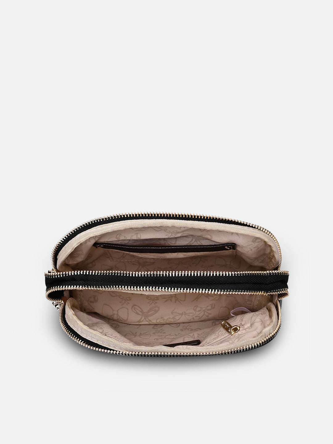 Mono Helen 3 Compartment Medium Sling Bag Charcoal