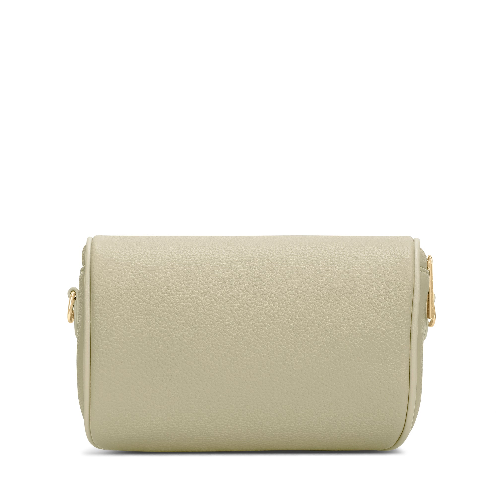 Sophie Oval Top Zip Beige