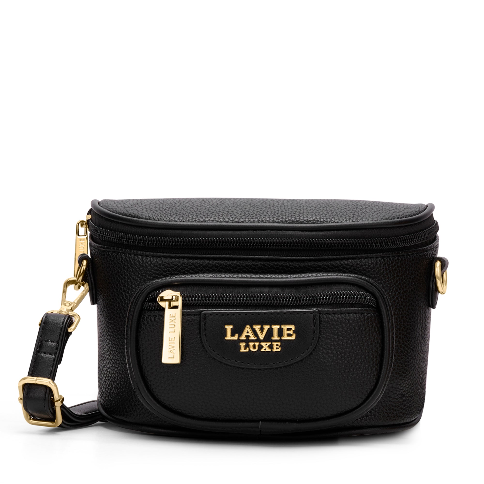 Sophie Oval Top Zip Black